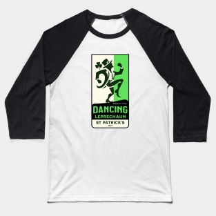 Dancing leprechaun Baseball T-Shirt